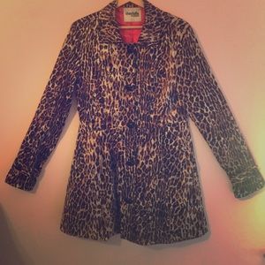 Flirty and fun evening out leopard print jacket